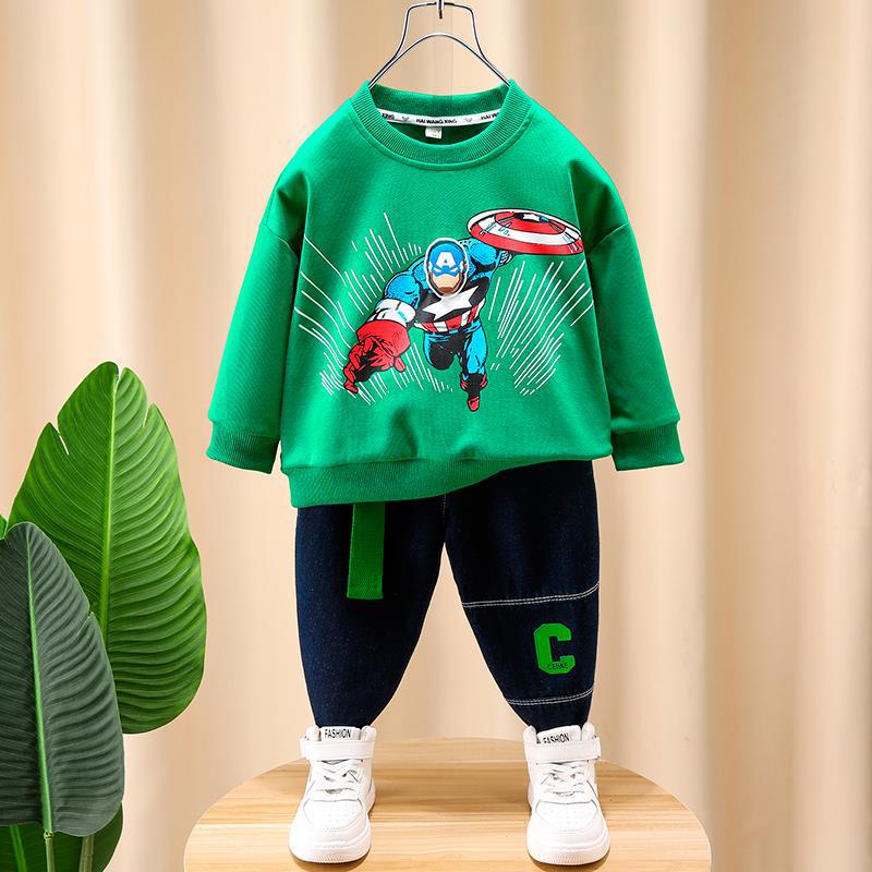 Toddler Boys Sweater Boy Spring Autumn Set