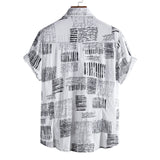 Camp Collar Shirt Floral Short Sleeve Cardigan