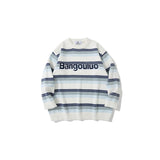 Man Fall Outfit Vintage Cartoon Dinosaur Brocade Sweater Men's and Women's Knitwear