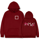 Squid Game Costume Men's and Women's round Neck Sweater