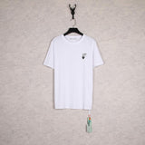 Off White Tshirt Short Sleeve Ow Men'S Cotton Color Arrow Owt