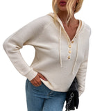Women Pullover Knit Sweater Women's Autumn and Winter Sweater