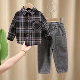 Toddler Boys Sweater Boy's Shirt Suit Shirt