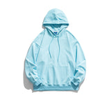 Men's Graphic Hoodies Men's Autumn Solid Color Hooded Sweater Men's Top