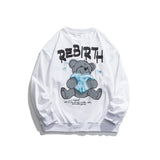 Crew Neck Sweatshirts for Men Men's Autumn Sweater Loose Casual Love