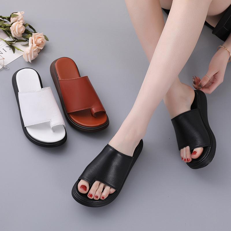 Highway Flat Sandals Summer Outerwear Toe Baring Sandal Women