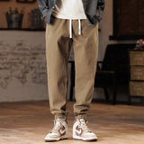 Cuffed Cargo Pants Workwear Pants Men's Autumn Loose Casual
