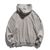 Man Fall Outfis Autumn Simple Solid Color Hooded Sweater Men's Street BF Loose Couple Pullover Hoodie
