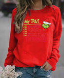 Men And Women Grinch Shirt Christmas Loose Sweater