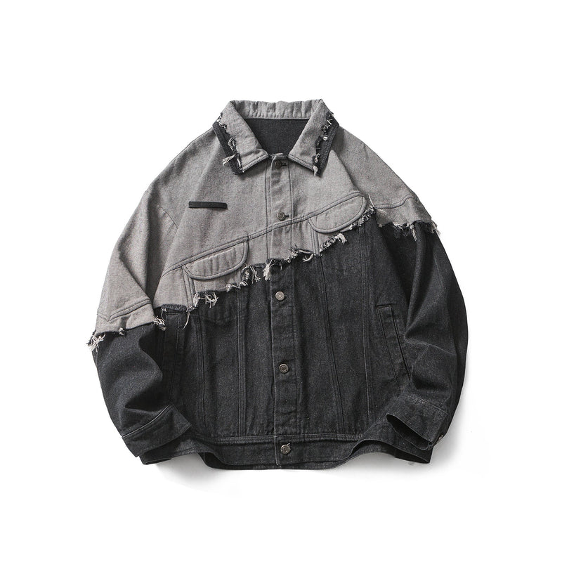 Men Denim Jackets Spring and Autumn Denim Jacket Coat Men