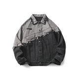 Men Denim Jackets Spring and Autumn Denim Jacket Coat Men