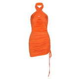 Music Festivals Rave Outfits Dress Summer Women's Clothing Fashion Hollowed-out Sexy Dress for Women