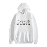 Squid Game Costume Anime Print Fashion Casual Hooded Sweatshirt