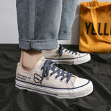 Canvas Shoes Ulzzang Low-Top Canvas Shoes Male Student Board Shoes Trendy Street Shooting Lovers Shoes