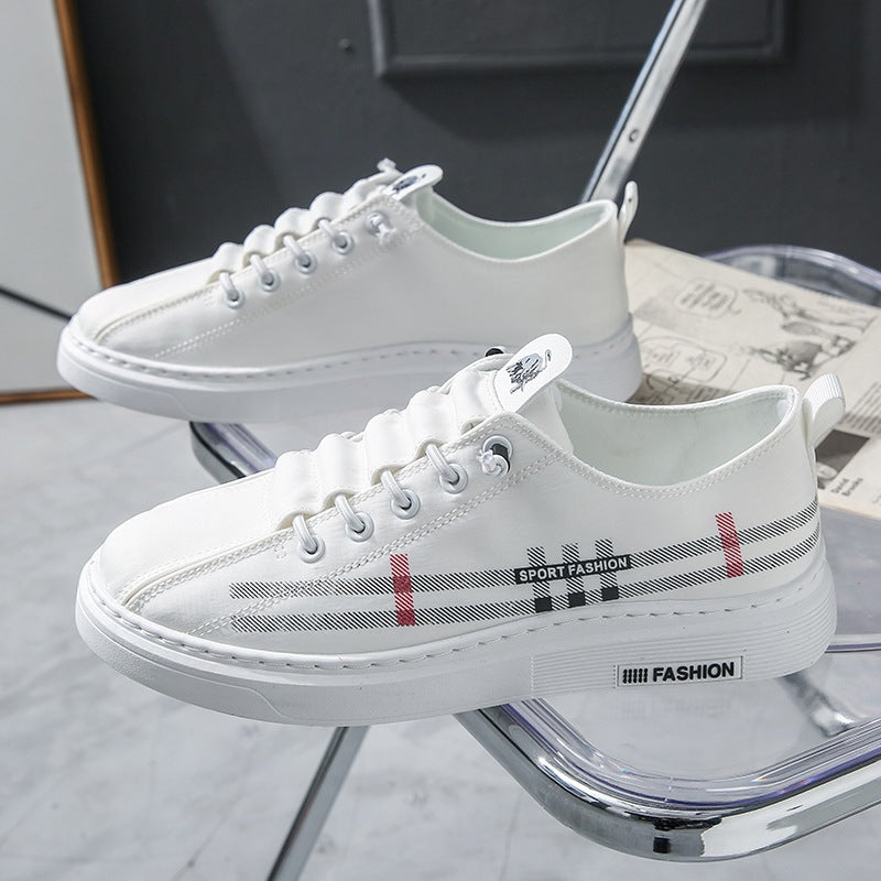 Flat Shoes Summer Casual Shoes Lightweight Men's Cavas Shoes