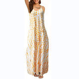 Gypsy Style Dresses Floral Print Bohemian Spaghetti Strap Floral