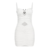 Music Festivals Rave Outfits Dress Summer Women's Fashion Sexy Slim Dress