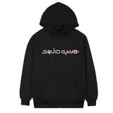 Squid Game Costume round Six Wooden Printed Pullover Hoodie