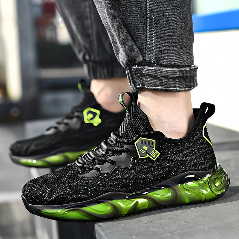 Men's Sneaks & Athletic Jogging Shoes Casual Sneakers Men's Mesh Breathable Trendy Running Shoes
