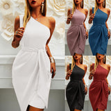 Burgundy Dress Formal Summer Bandage Party Dress Dress