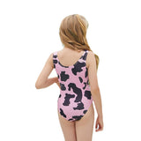 Children Swimsuit Sports Print Swimsuit Little Girl