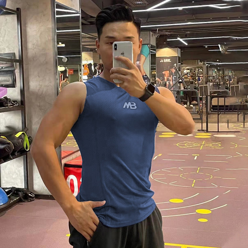 Moisture Wicking Tank Top Quick-Drying Slim Fit Sports Breathable