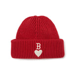 Boston Winter Hat Autumn and Winter Woolen Hat Couple Embroidery Men and Women Knitted
