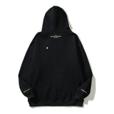 Kanye West Sunday Service Hoodie Vintage Klein Blue Hooded Sweater Stars Printing Plus Velvet