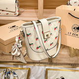 Strawberry Bags Female Strawberry Printed Shoulder Bag