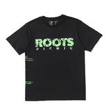 Vlone T Shirt European And American Summer Philadelphia Music Festival Limited Large V Printed Men And Women Same Type T-Shirt Couple Tee Short Sleeve