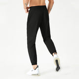 Sweat Wicking Pants Ice Silk Leggings Loose Tappered Sports