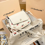 Strawberry Bags Strawberry Printed Casual Crossbody Bag