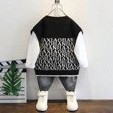 Toddler Boys Jackets Boys' Sweater Vest Autumn Knitted Coat