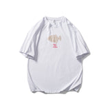 Men T Shitrs Surfing Teenager Printed Round Neck
