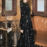 Coachella Music Festival Outfits Vintage Black Cheongsam Dress