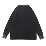 Man Fall Outfits Billie Floral Print Long Sleeve Pullover Men's and Women's Loose Street Top