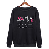 Squid Game Costume Printed Adult Round Neck Sweater
