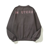 Nirvana Hoodie Rock Band Distressed Couple Loose Retro Sweatshirt