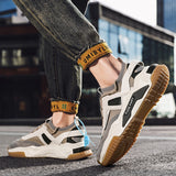 Men's Sneaks & Athletic Jogging Shoes Spring Breathable Net Cloth Casual Shoes Trendy Men's Sneakers