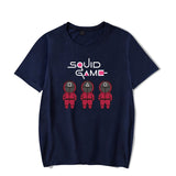 Squid Game Costume Printed Short-Sleeved T-shirt