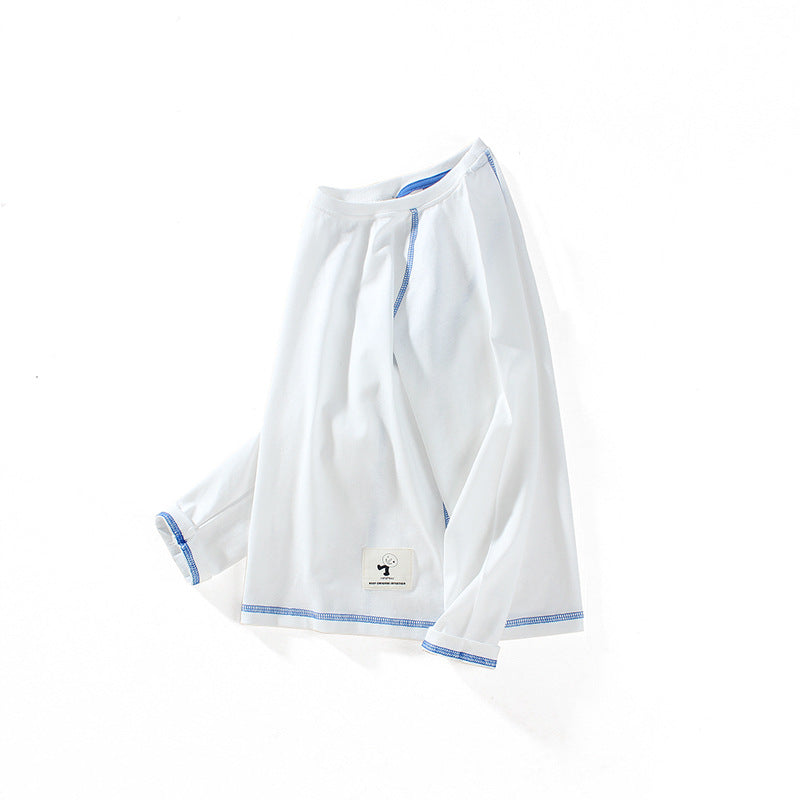Children Long Sleeve Shirts Spring Children's Long-Sleeved T-shirt Cotton Long Sleeve