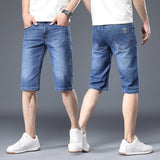 Men Jorts Boys Shorts Stretch Denim Shorts Men's Shorts Slim Fit