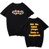 BTS Proof T Shirt Summer round Neck Short Sleeves