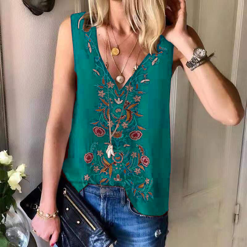 Modern Gypsy Outfits Base Shirt Vest Chiffon Shirt
