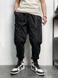 Cuffed Cargo Pants Summer Men 'S Trousers Workwear Casual Pants