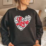 Valentine's Day T Shirt Sweater Brushed Hoody