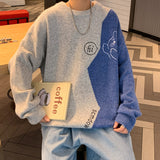Men's Sweatshirt Autumn Winter Sweater Sweater Men's round Neck