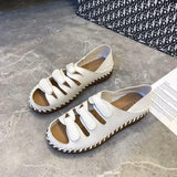 Women Open Toe Sandals Flats Hollowed Leisure Women's Sandals