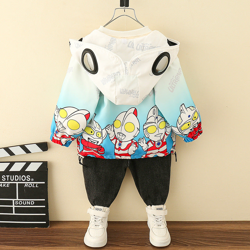 Toddler Boys Jackets Boys Coat Clothes Autumn Hooded