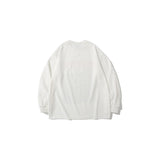 Man Fall Outfits Printed Long-Sleeved T-shirt Men's and Women's Loose Long-Sleeved T-shirt